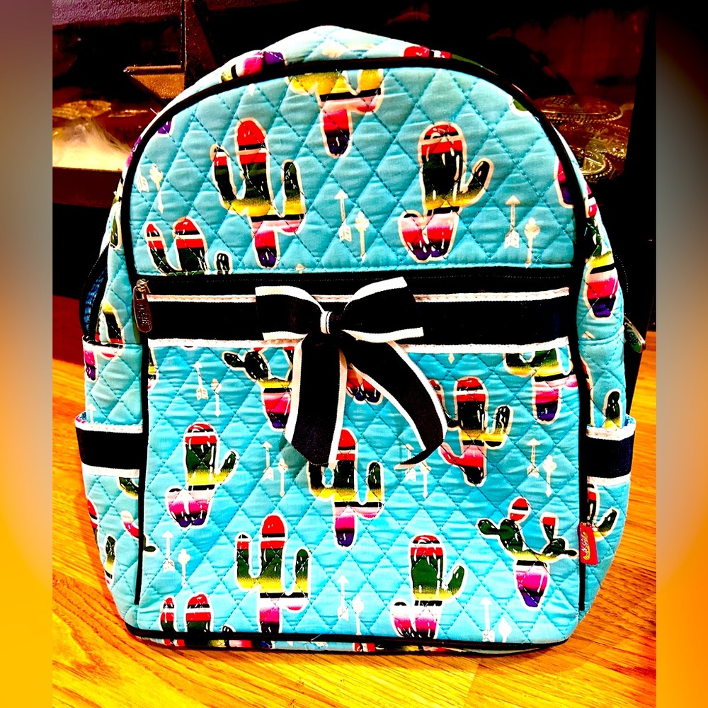 Girls Kids Cactus Backpack CUTE🩵